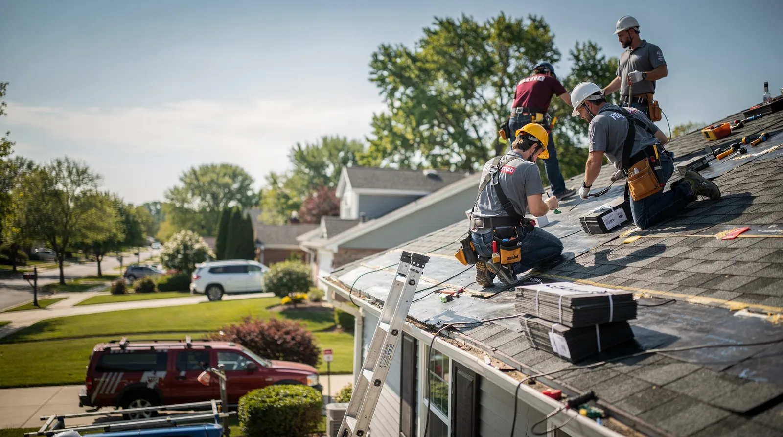 Roof Repair in Steep Falls, ME around you